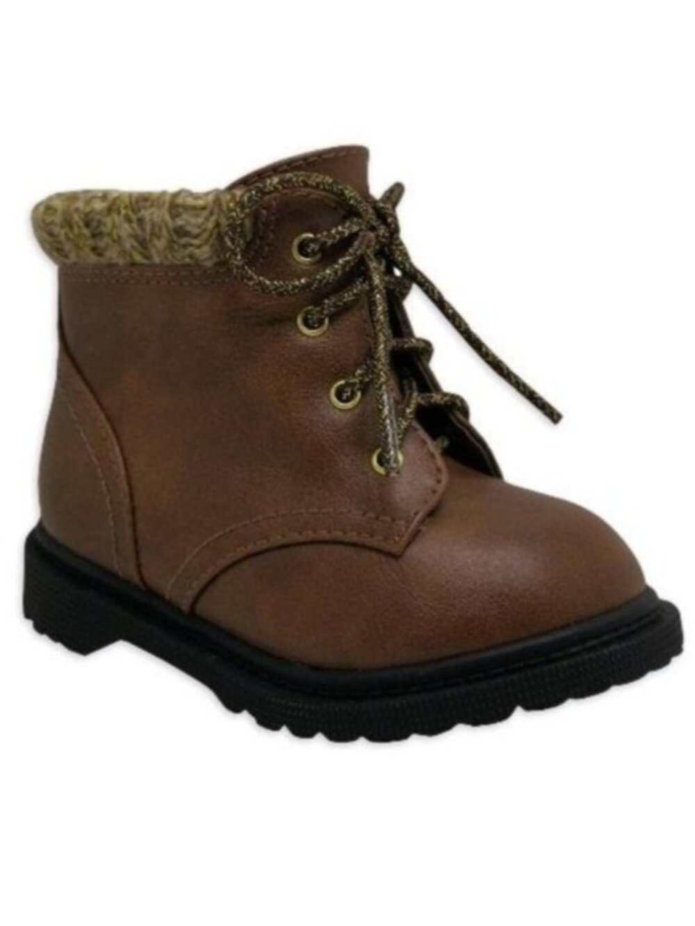 Wonder Nation Infant Size 3 Boots Sweater Lined Moto Winter Inside Zipper Closur